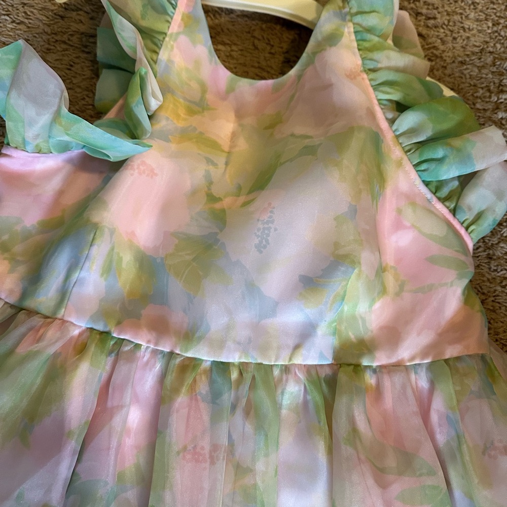 Pastel Ruffle women's Dress - Picture 3 of 3